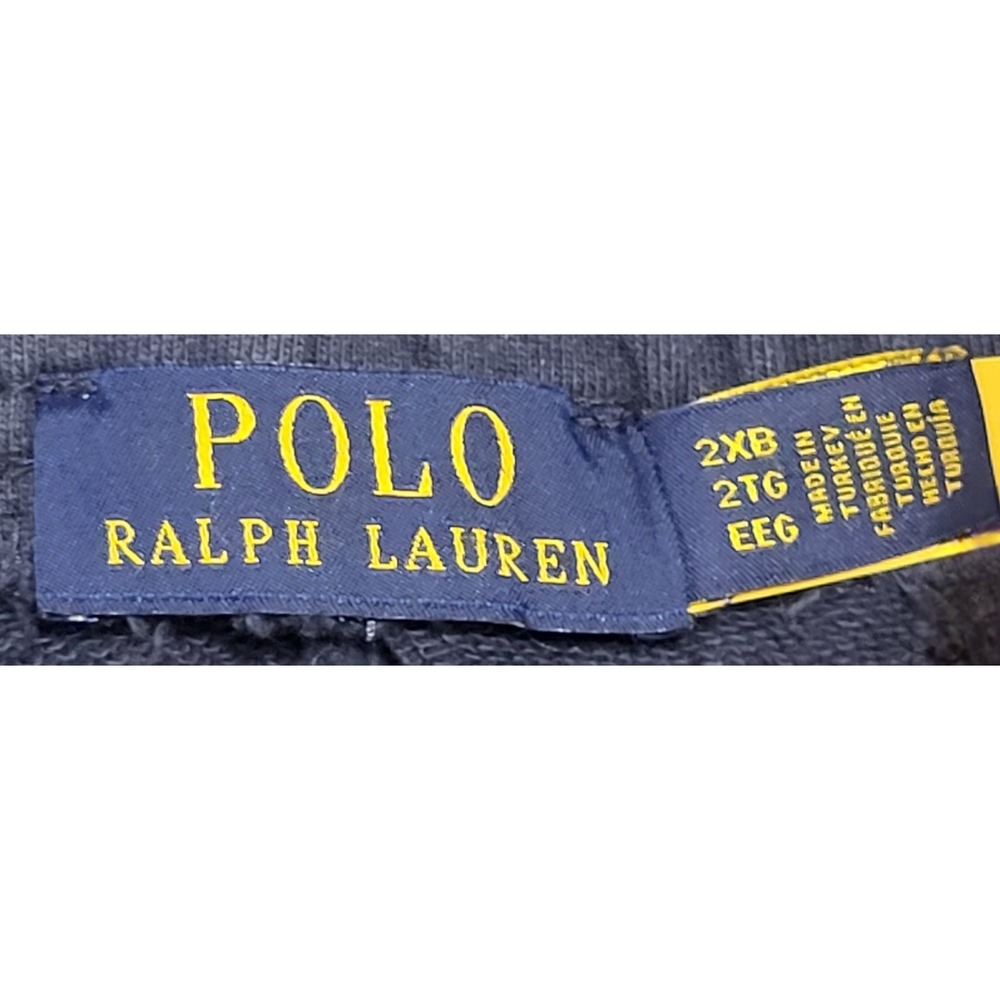 Polo Ralph Lauren Double-Knit Men's Blue Sweatshorts Size XX-Large (2XL) - Picture 5 of 12